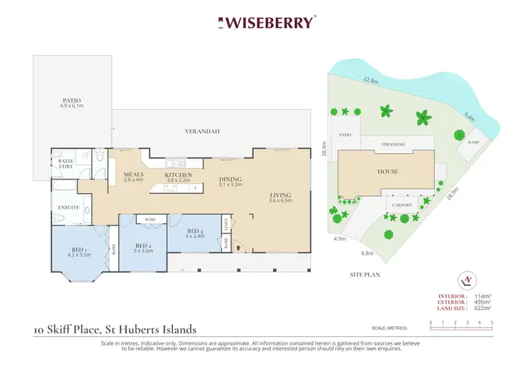 Floorplan of Homely house listing, 10 Skiff Place, St Huberts Island NSW 2257