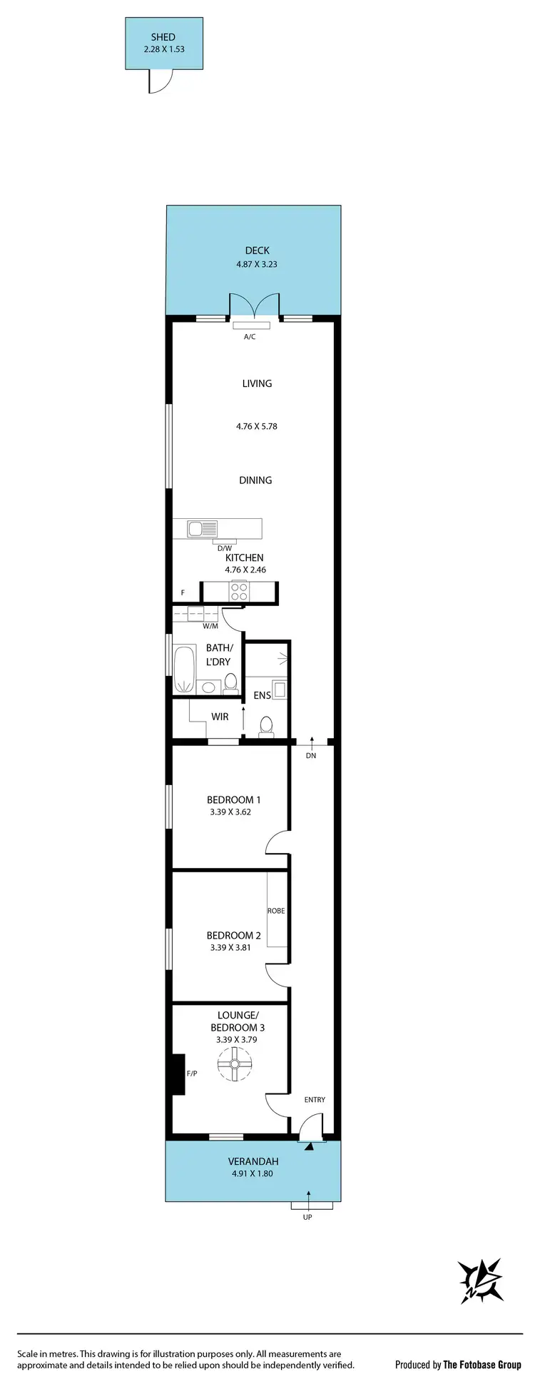 Floorplan of Homely house listing, 14a James Street, Ethelton SA 5015