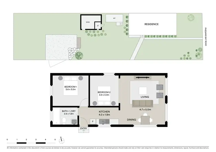 Floorplan of Homely house listing, 4A Central Avenue, Phegans Bay NSW 2256