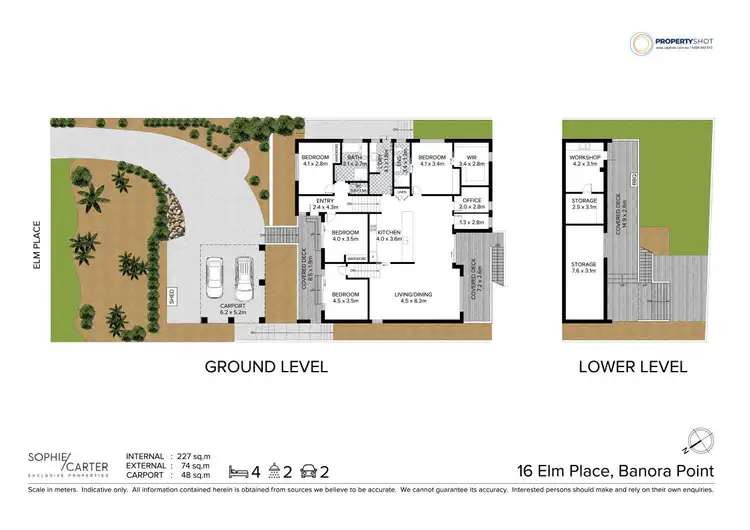 Floorplan of Homely house listing, 16 Elm Place, Banora Point NSW 2486