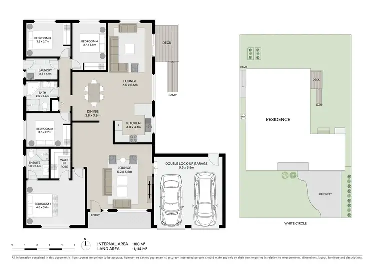 Floorplan of Homely house listing, 20 White Circle, Mudgee NSW 2850