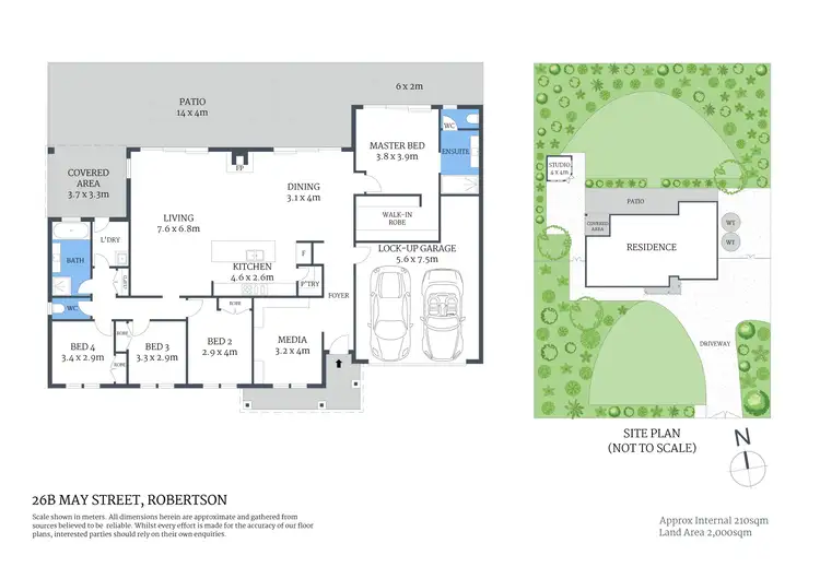 Floorplan of Homely house listing, 26B May Street, Robertson NSW 2577