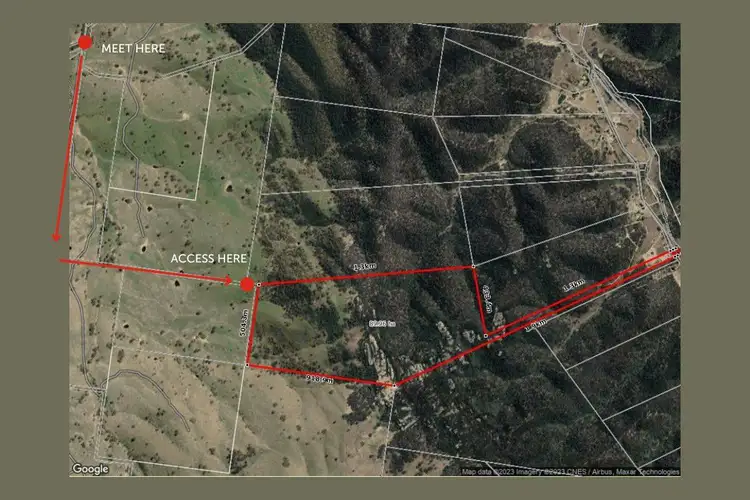 Floorplan of Homely rural property listing, 1887 Queens Pinch Road, Mudgee NSW 2850
