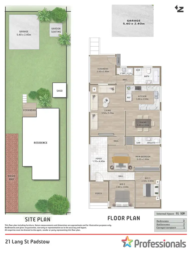 Floorplan of Homely house listing, 21 Lang Street, Padstow NSW 2211