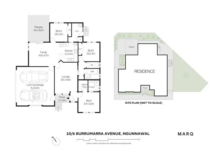 Floorplan of Homely townhouse listing, 10/6 Burrumarra Avenue, Ngunnawal ACT 2913