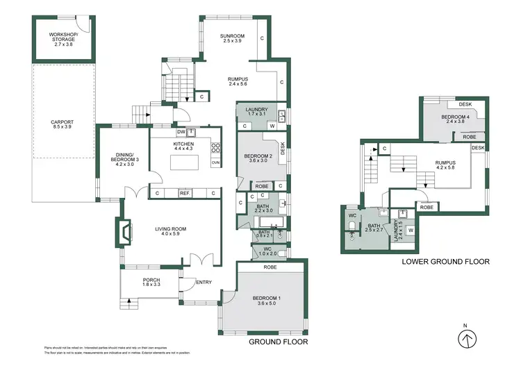 Floorplan of Homely house listing, 61 Argyle Street, Kew VIC 3101