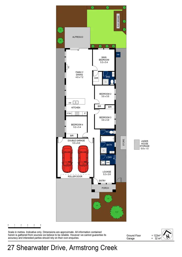Floorplan of Homely house listing, 27 Shearwater Drive, Armstrong Creek VIC 3217