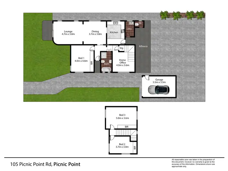 Floorplan of Homely house listing, 105 Picnic Point Road, Panania NSW 2213