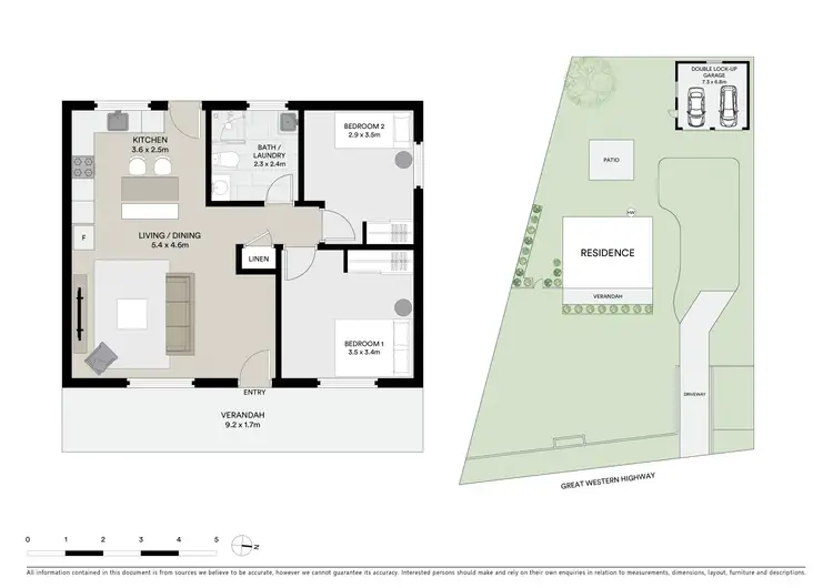 Floorplan of Homely house listing, 205 Great Western Highway, Warrimoo NSW 2774
