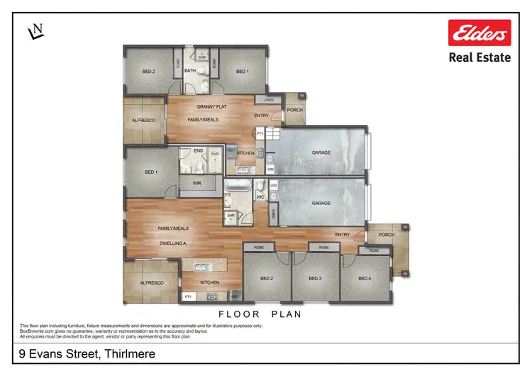 Floorplan of Homely house listing, 9 Evans Street, Thirlmere NSW 2572