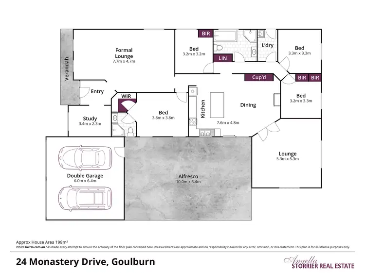 Floorplan of Homely house listing, 24 Monastery Drive, Goulburn NSW 2580