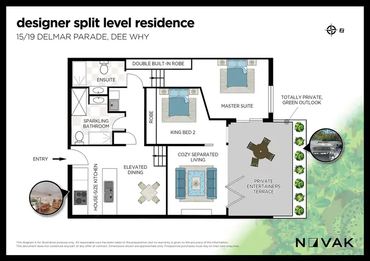 Floorplan of Homely apartment listing, 15/19-23 Delmar Parade, Dee Why NSW 2099