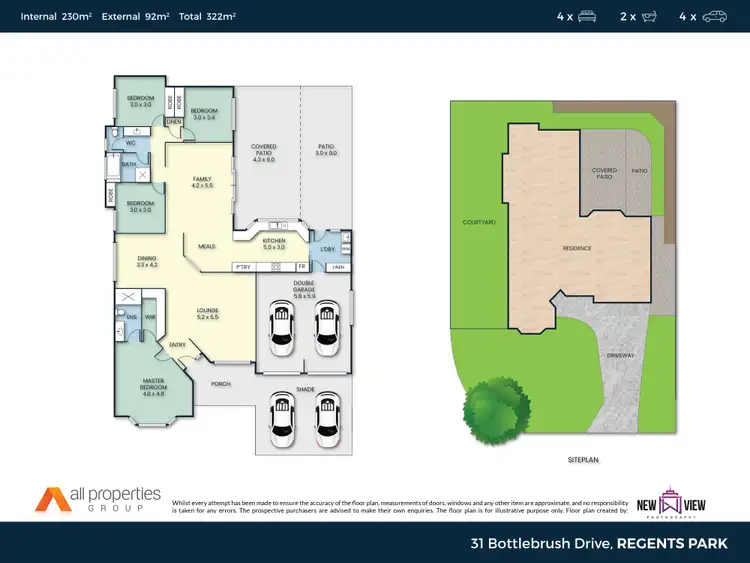 Floorplan of Homely house listing, 31 Bottlebrush Drive, Regents Park QLD 4118