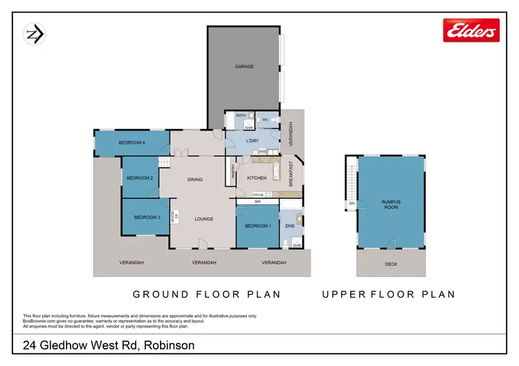 Floorplan of Homely house listing, 24 Gledhow West Road, Robinson WA 6330