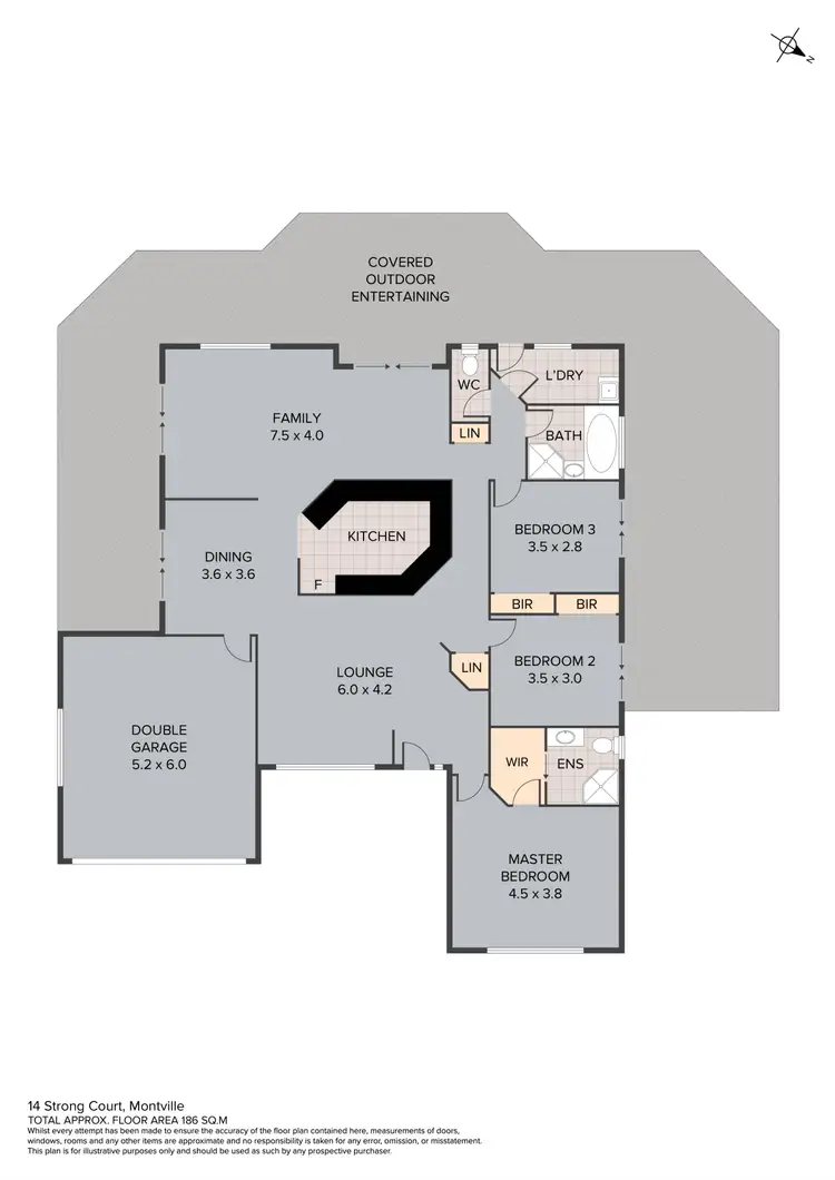 Floorplan of Homely house listing, 14 Strong Court, Montville QLD 4560