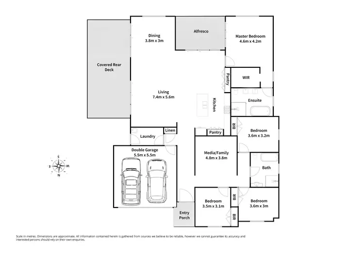 Floorplan of Homely house listing, 22 Porter Circuit, Milton NSW 2538