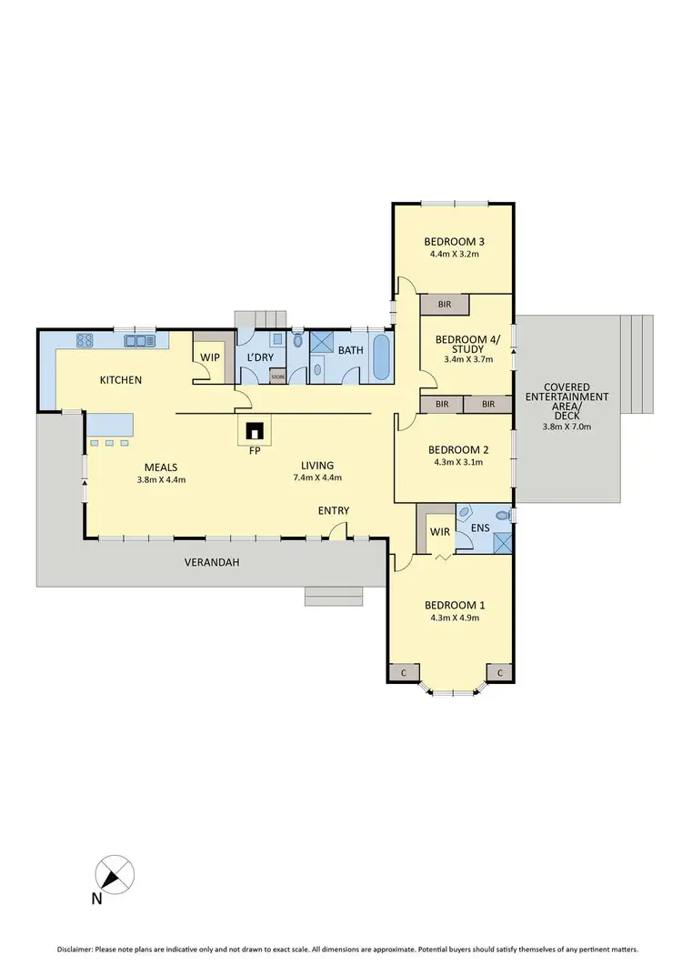 Floorplan of Homely house listing, 19B Gap Road, Riddells Creek VIC 3431