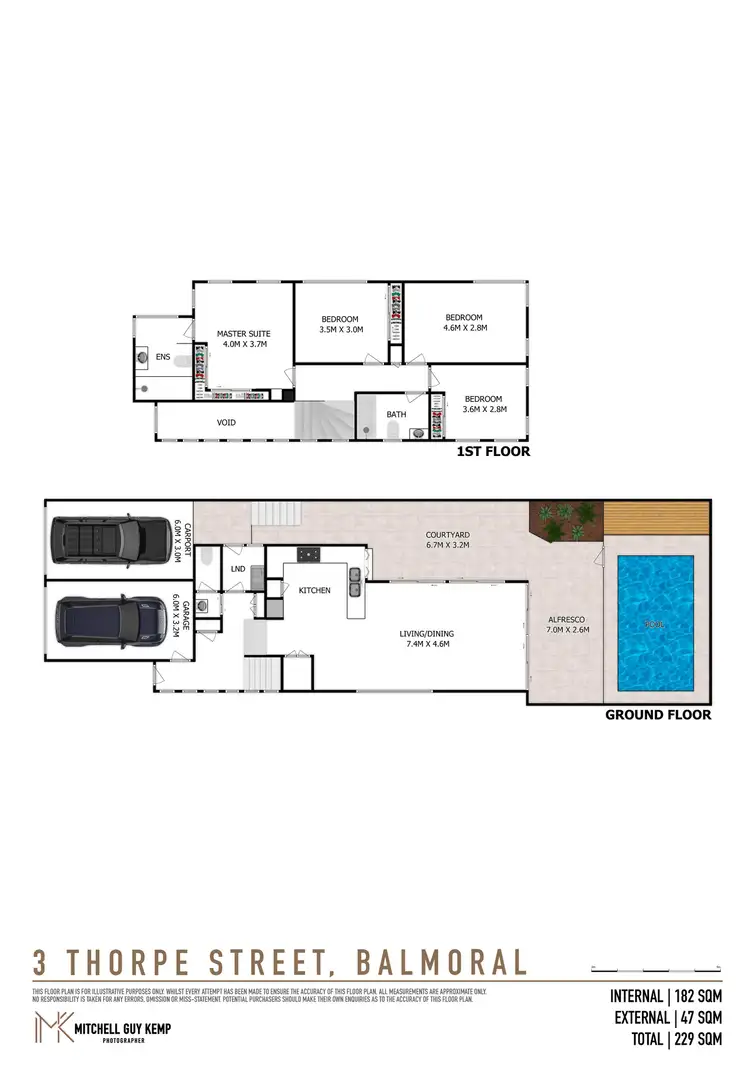 Floorplan of Homely house listing, 3 Thorpe Street, Balmoral QLD 4171