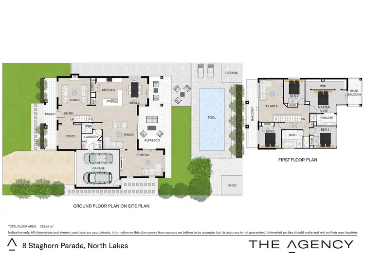 Floorplan of Homely house listing, 8 Staghorn Parade, North Lakes QLD 4509