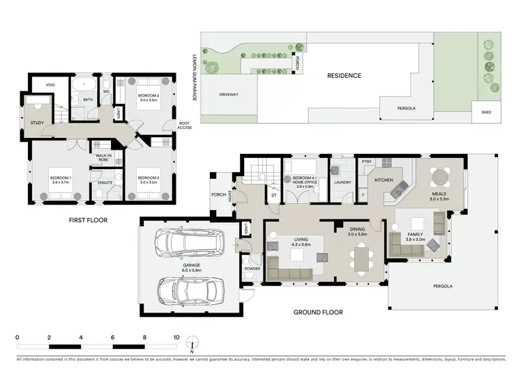 Floorplan of Homely house listing, 5 Lemon Gum Parade, Bundoora VIC 3083
