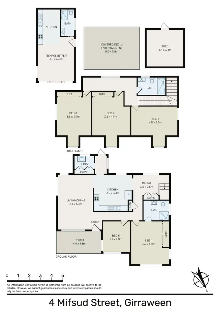 Floorplan of Homely house listing, 4 Mifsud Street, Girraween NSW 2145