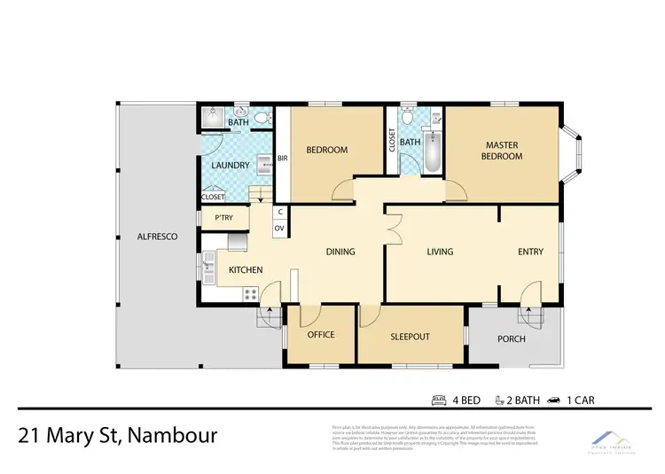 Floorplan of Homely house listing, 21 Mary Street, Nambour QLD 4560