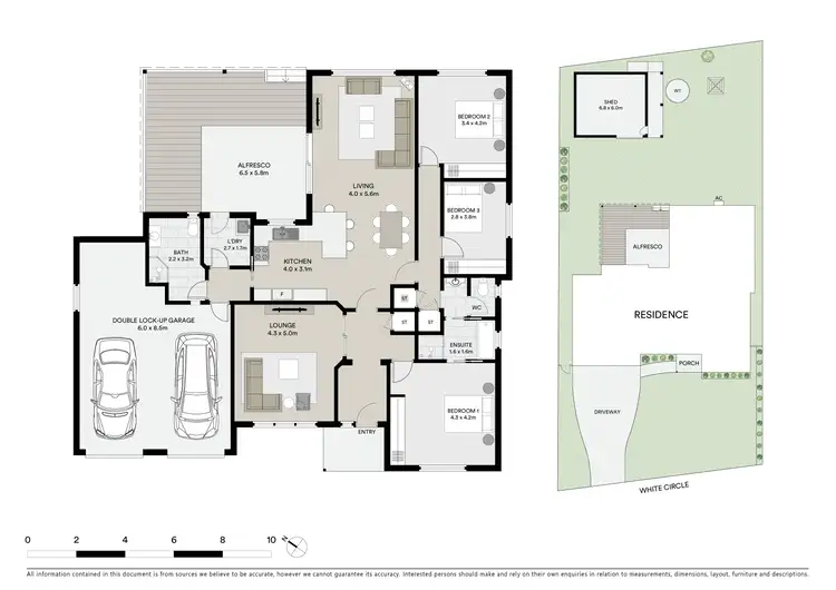 Floorplan of Homely house listing, 59 White Circle, Mudgee NSW 2850