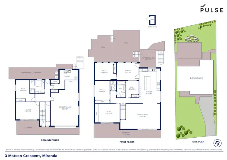 Floorplan of Homely house listing, 3 Matson Crescent, Miranda NSW 2228