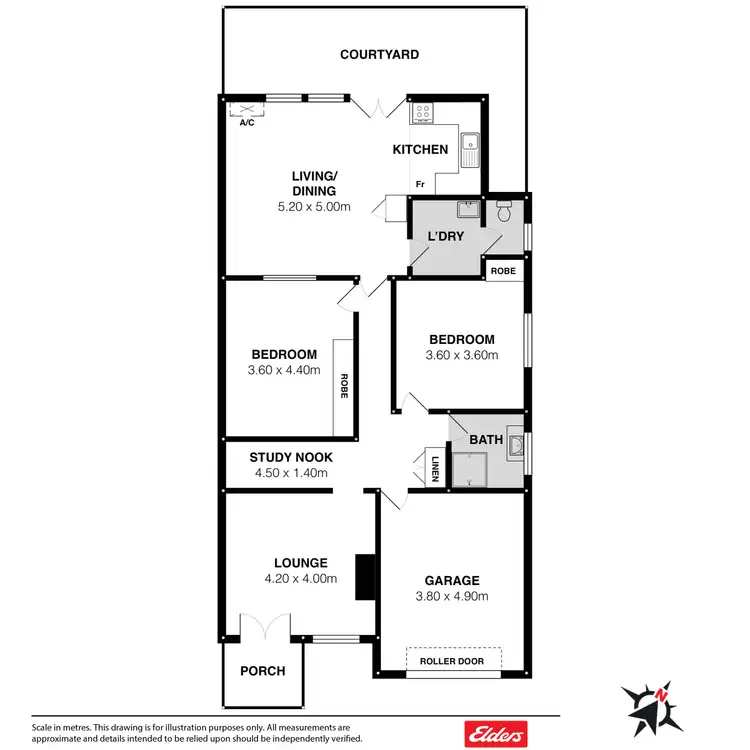 Floorplan of Homely house listing, 21 Acraman Street, Victor Harbor SA 5211