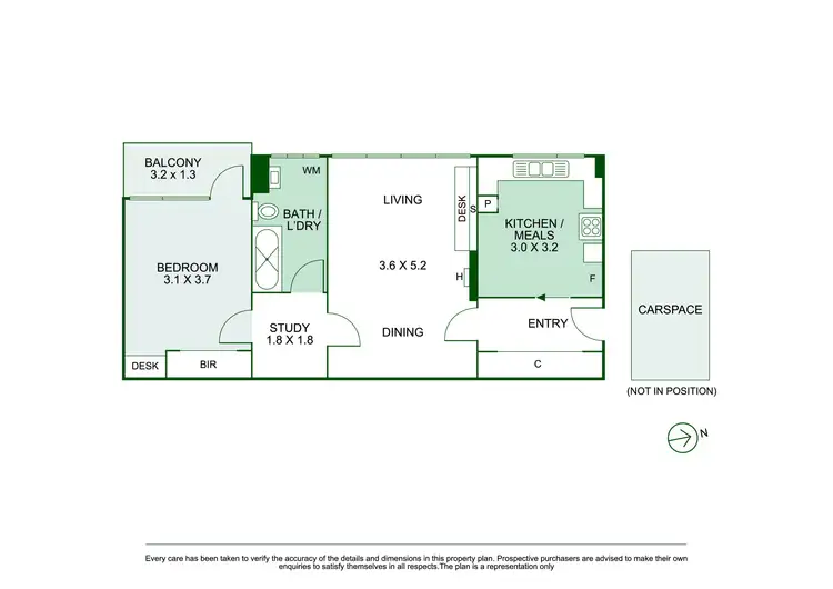 Floorplan of Homely apartment listing, 5/43 Murray Street, Prahran VIC 3181