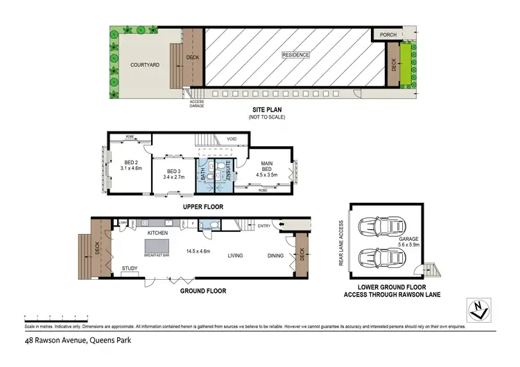 Floorplan of Homely house listing, 48 Rawson Avenue, Queens Park NSW 2022