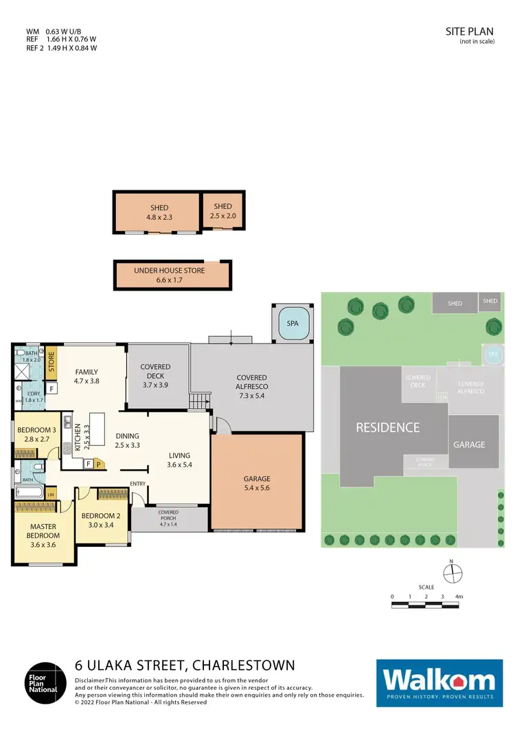 Floorplan of Homely house listing, 6 Ulaka Street, Charlestown NSW 2290