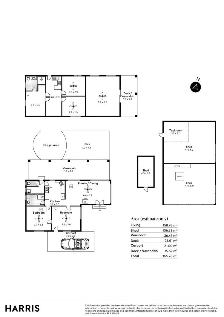 Floorplan of Homely house listing, 44 Cave Avenue, Bridgewater SA 5155