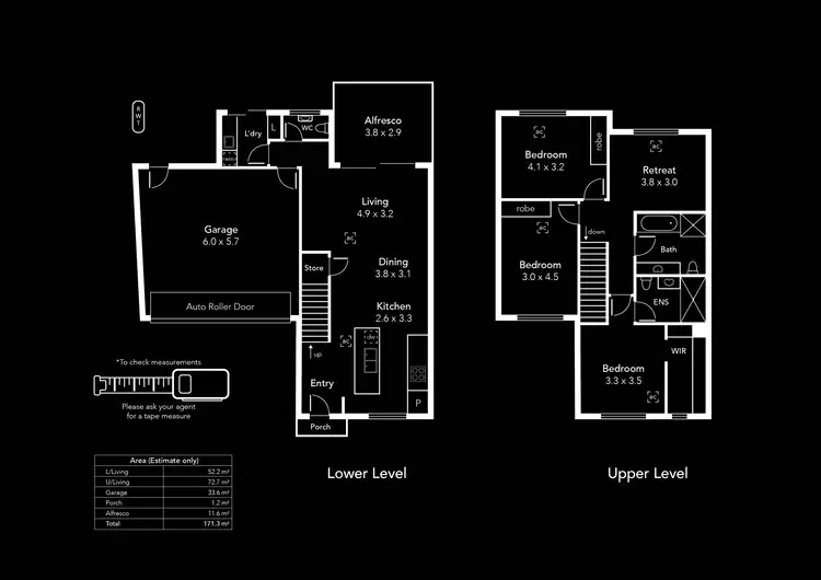 Floorplan of Homely townhouse listing, 5/22 McMahon Place, Seaton SA 5023