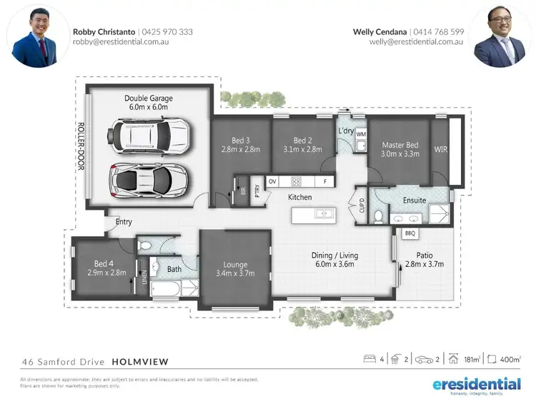 Floorplan of Homely house listing, 46 Samford Drive, Holmview QLD 4207