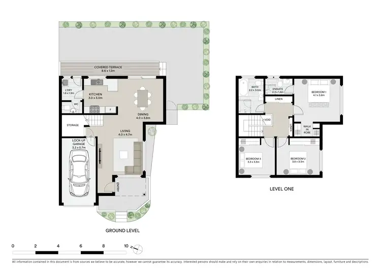 Floorplan of Homely townhouse listing, 3/5 Lovell Road, Denistone East NSW 2112