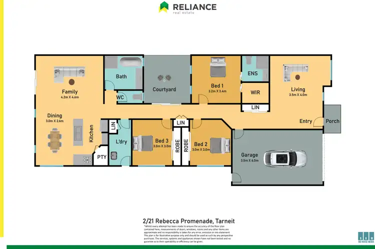Floorplan of Homely house listing, 2/21 Rebecca Promenade, Tarneit VIC 3029