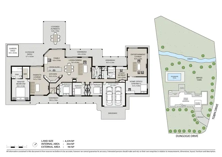 Floorplan of Homely house listing, 17 Dungogie Drive, Tallebudgera QLD 4228
