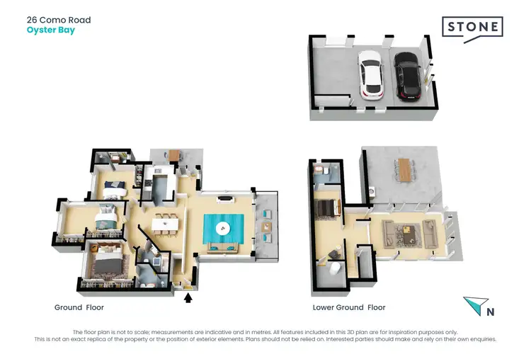 Floorplan of Homely house listing, 26 Como Road, Oyster Bay NSW 2225