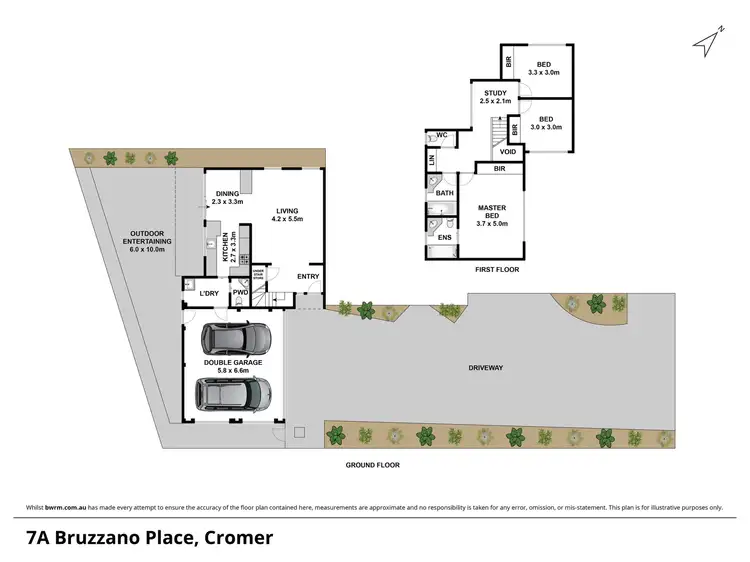 Floorplan of Homely house listing, 7A Bruzzano Place, Cromer NSW 2099