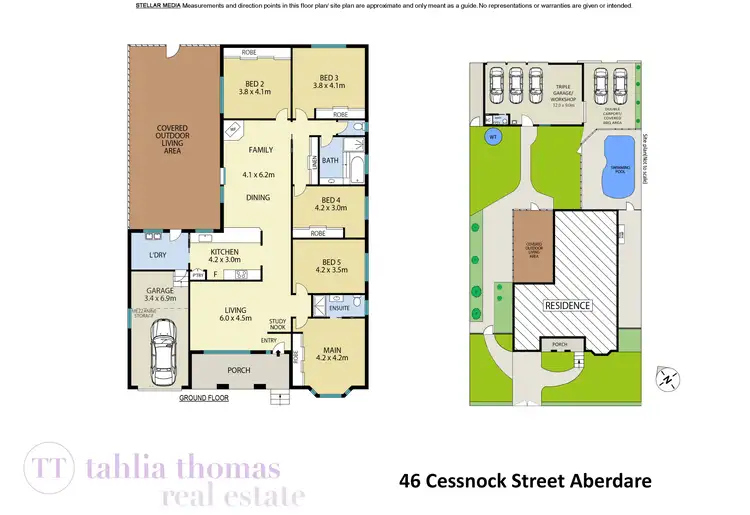 Floorplan of Homely house listing, 46 Cessnock Street, Aberdare NSW 2325