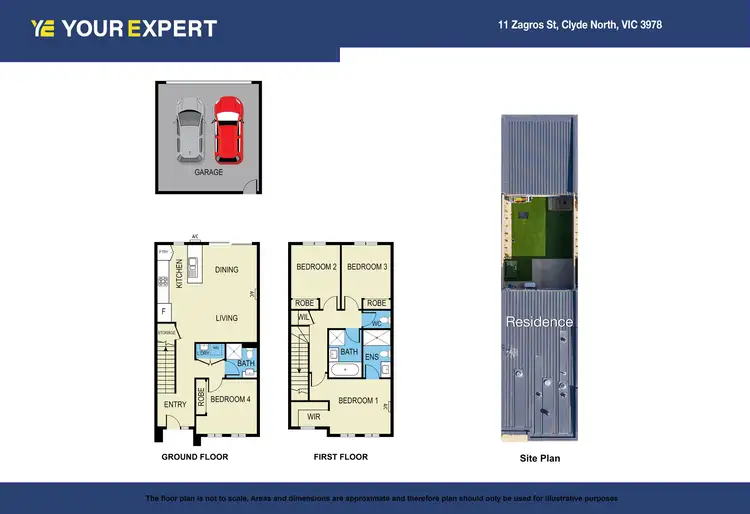 Floorplan of Homely house listing, 11 Zagros Street, Clyde North VIC 3978