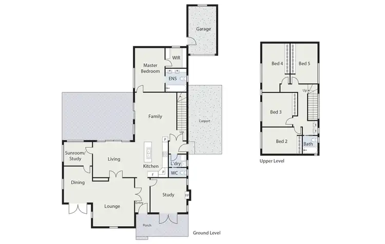 Floorplan of Homely house listing, 12 Belmore Gardens, Barton ACT 2600