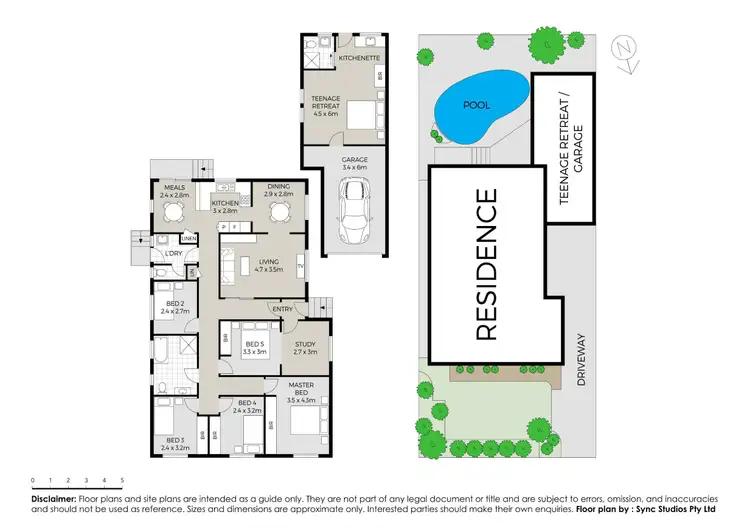 Floorplan of Homely house listing, 261 Madagascar Drive, Kings Park NSW 2148