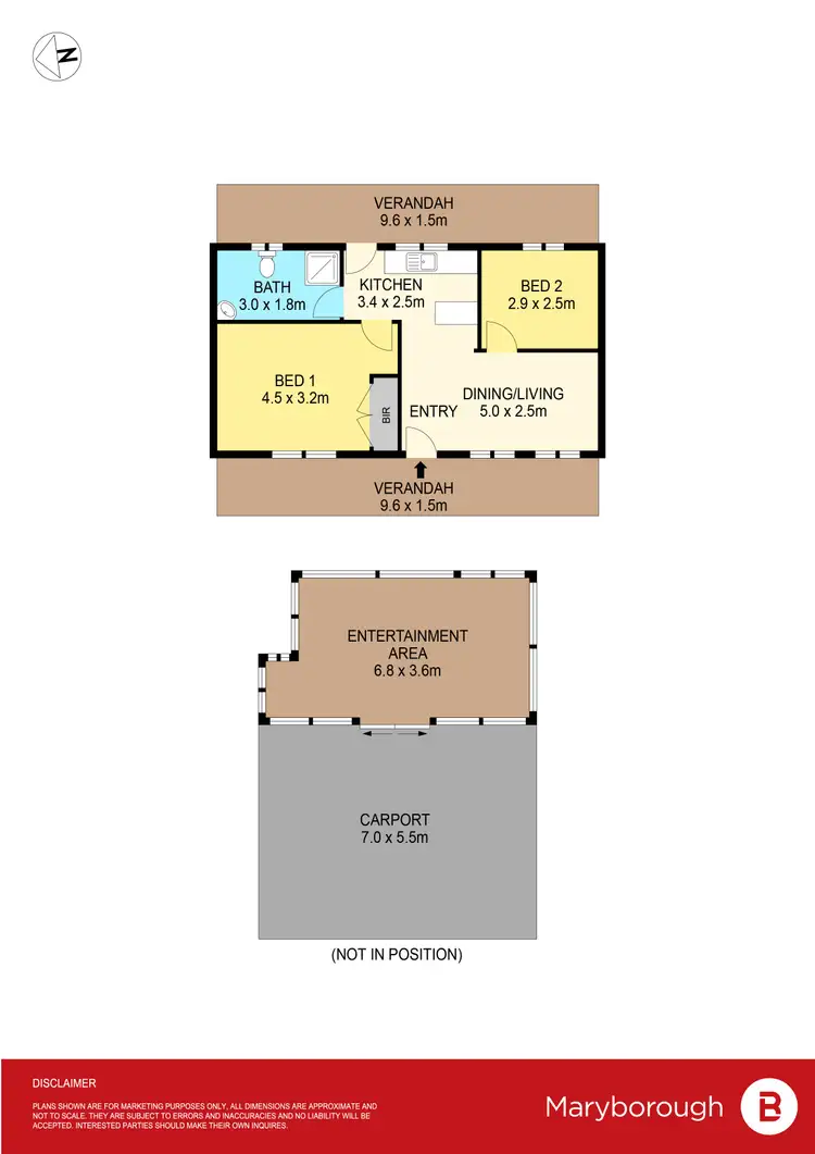 Floorplan of Homely house listing, 50 Majorca - Rodborough Road, Majorca VIC 3465