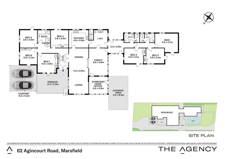 Floorplan of Homely house listing, 62 Agincourt Road, Marsfield NSW 2122