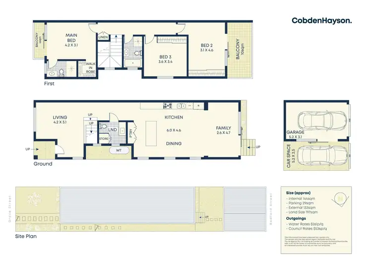Floorplan of Homely house listing, 39b Grove Street, Earlwood NSW 2206