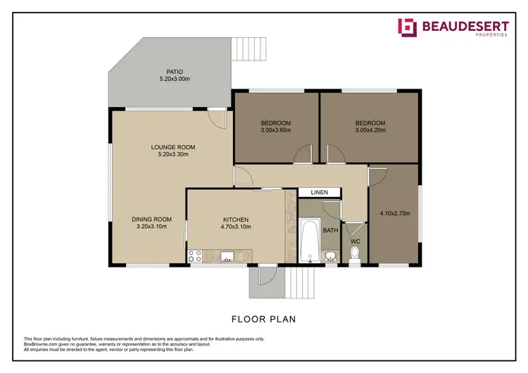 Floorplan of Homely house listing, 47 Brolga Road, Beaudesert QLD 4285