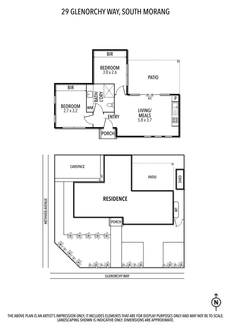 Floorplan of Homely unit listing, 29 Glenorchy Way, South Morang VIC 3752
