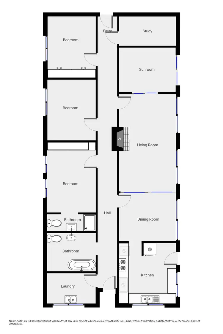 Floorplan of Homely house listing, 26 Locke Street, Great Western VIC 3374